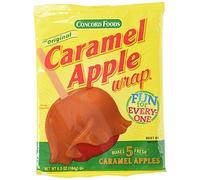 Concord Confections Caramel Apple Wrap, 5 Count