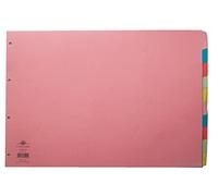 Concord Divider 10-Part A3 Landscape Pastel Colours