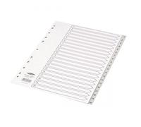 Concord Grey Index Polypropylene 120 Micron Europunched 1-20 A4 Ref 62705