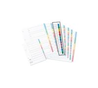 Concord Index 1-12 A4 White With Multicolour Tabs 01301/CS13