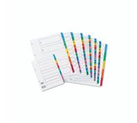 Concord Index 1-50 A4 Multicolour