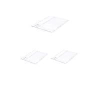 Concord Index A-Z 20-Part A4 Polypropylene White 64601(Pack of 3) + Free FINCHLEY Refill Pen