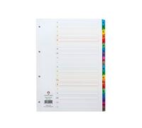Concord Index A-Z A4 Assorted Colours CS21