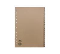 Concord Everyday Manilla Dividers Multipunched A-Z 20-Part A4 - AZ2