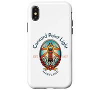Concord Point Light Lighthouse Maryland Case for iPhone X/XS