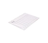 Concord PP 1-10 A4 Index WHT 64101
