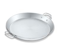 Concord Premium Stainless Steel Paella Pan with Heavy Duty Triply Bottom (16" (40 CM))