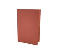 Concord Square Cut Folder Recycled Pre-punched 270gsm Foolscap Red Ref 43208 [Pack of 100]