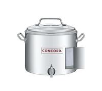 Concord Stainless Steel S Series Insulated Double Wall Stock Pot. Outdoor Kettle, great for temperature retention (20 Quart)