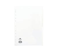 Concord Divider 20-Part A4 150gsm White 79601
