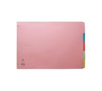 Concord Subject Dividers 160gsm Oblong 5-Part A3 - 70399/J3