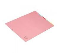 Concord Subject Dividers 230 Micron Oblong 5-Part A3 Ref 70399/J3