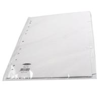 Concord Subject Dividers 230 Micron Punched 11 Holes 5-Part A4 White Ref 79901/99