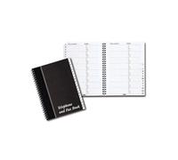 Concord Telephone and Fax Index Book CD10 Wirebound A5 Board Cover Ref 87110