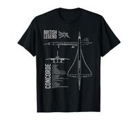 Concorde Airliner Aircraft T-Shirt