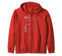 Concorde Airliner Aircraft Zip Hoodie