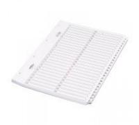 Concorde Concord Classic Index Mylar-Reinforced Punched 4 Holes 1-50 A4 White Ref 05501/cs55