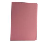 Concorde Concord Square Cut Folder Recycled Pre-Punched 270Gsm Foolscap Pink Ref 43207 Pack Of 100