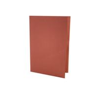Concorde Concord Square Cut Folder Recycled Pre-Punched 270Gsm Foolscap Red Ref 43208 Pack Of 100
