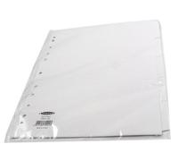 Concorde Concord Subject Dividers 230 Micron Punched 11 Holes 5-Part A4 White Ref 79901/99