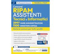 Concorsi RIPAM 2026: Assistenti Tecnici e Informatici (3997 varie Amministrazioni - 1100 Ministero Difesa): Materie comuni per tutti i profili (P&C)