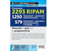 Concorso 2293 RIPAM - 1250 Operatori e Assistenti Amministrativi (Cod. AMM) 579 Assistenti e operatori amministrativo contabili