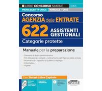 Concorso Agenzia delle Entrate. 622 assistenti gestionali. Categorie protette. Manuale per la preparazione
