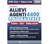 Concorso Allievi Agenti Polizia di Stato: Studia senza dispersione, allenati sui quiz ufficiali e arriva pronto alla prova scritta d’esame