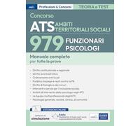 Concorso ATS Ambiti Territoriali Sociali. 979 funzionari psicologi. Manuale completo per tutte le prove. Con espansione online. Con software di simulazione e assistente virtuale