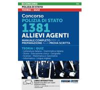Concorso Polizia di Stato 1381 Allievi Agenti