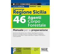 Concorso Regione Sicilia 46 Agenti Corpo Forestale - Manuale per la preparazione