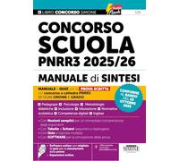 Concorso Scuola PNRR3 2025/26. Manuale di sintesi