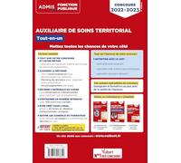 Concours Auxiliaire de soins territorial - Catégorie C - Tout-en-un: Concours externe 2022-2023