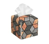 Concrete And Copper Cubes, Tissue Box Holder Tissue Box Cover Tissue Holder Tissue Dispenser