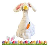 Concrete Animal Clothes - Easter Bunny Themed Porch Animal Clothes | Easter Bunny Costume Blow Up Rabbit Costume | Plush Clothes Sculpture