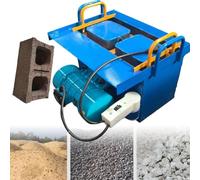 Concrete Block Making Machine - Electric Hollow Extrusion Brick Machine, 30 Bricks/Hour, 23kN Pressure, Fast 45s Forming, Ideal for Construction