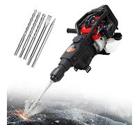 Concrete Breaking Hammer, Two Stroke Gasoline, Lightweight and Powerful for Heavy-Duty Demolition Operations
