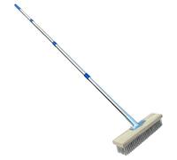 Concrete Brush - Portable Bristles, High Performance Cleaning Tool | Strong Outdoor Broom with Ergonomic Grip Scrubbing, Concrete Moss Remover for the Wall of the Garden Path and Outdoor Cleaning