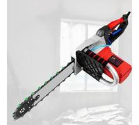 Concrete Chainsaw - Electric Diamond Chain Wall Cutter with Water Fed Dust Suppression for Grooving Brick and Granite
