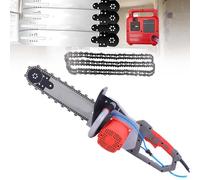 Concrete Chainsaw Wall Cutter, Electric Diamond Concrete Saw 6800w 6000 RPM, 19 in (48 Cm) Max Depth Cuts 2m in 3 Min, for Granite Reinforced Conc-rete, Water Fed Du-st Suppression(4+4,480mm)