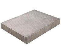 Concrete Council BSS Paving Slabs for Landscaping, 600m x 600mm x 50mm, Grey/Natural [Pack of 10]