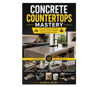 CONCRETE COUNTERTOPS MASTERY: A Practical Guide to Building Durable Surfaces for Modern Kitchens and Bathrooms