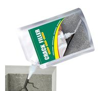 Concrete Crack Sealant - Heavy Duty Patch Filler, Multi Bonding Glue, Waterproof Repair Paste, Flexible Sealing Compound with Easy Apply Design | Building Solution for Walls Steps Ceilings Win