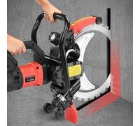 Concrete Cutter Saw with Copper Motor and Smart Water Pump for Dust Suppression, 3000RPM High Efficiency, Deep Cut 29cm for Granite and Stone