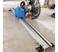 Concrete Cutting Guide for Circular Saw, Aluminum Alloy Construction, Suitable for Masonry, Adjustable Length from 1.5M to 4.9ft
