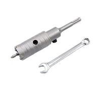 Concrete drill bit 40mm with SDS bit and 110mm adapter, carbide hollow hole cutter for brick, concrete, cement stone walls