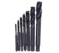 Concrete drill bit, Drill Tap Bits HSS Bit Set,7PCS Machine Screw Thread Metric M3 M4 M5 M6 M8 M10 M12