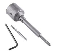 Concrete Drill BIT Set Durable Fast Perforation for WALL Brick Stone Drilling 65MM 200MM Rod