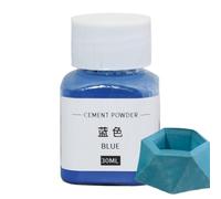 Concrete Dye - Iron Oxide Pigment Powder | Cement Dye for DIY Crafts, Plaster and Mortar | 30 ml Black, Red, Blue, Green Powder Pigment for Concrete, Plaster and Handmade Flower Pots