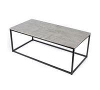 Concrete Effect Coffee Table, Grey LIVIVO Light Grey One Size